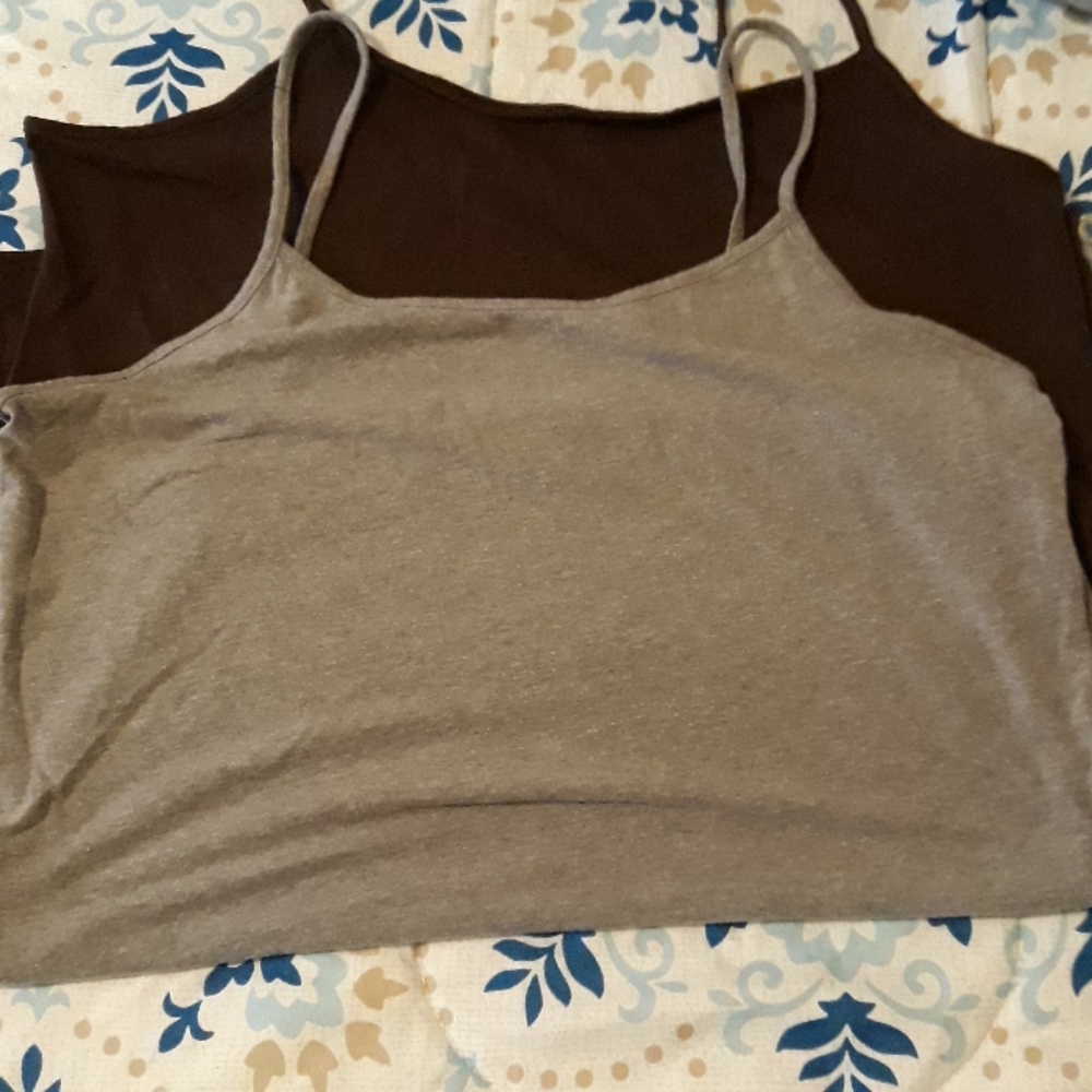 TIME AND TRU spaghetti strap shirts